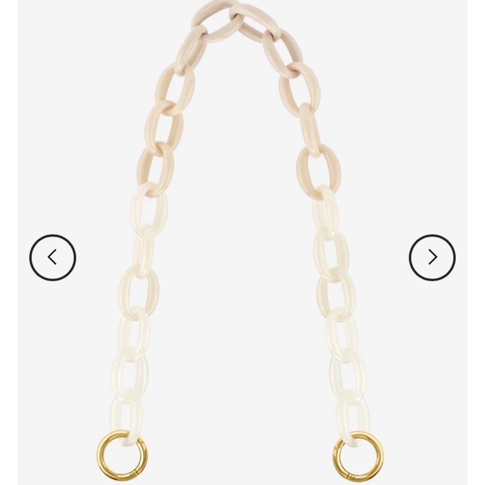 JW PEI MYA Gradient Acrylic Chain Strap